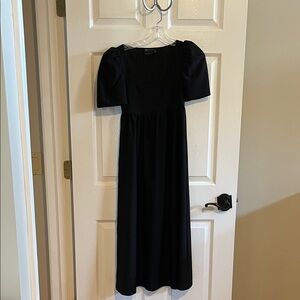 Elegant Black ASOS Midi Dress